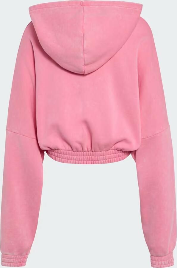 Adidas Acid-Wash Crop Hoodie - Foto 5