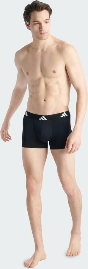 Adidas Sportswear Trunk Active Flex Cotton elastische logoband zonder opening single jersey-kwaliteit (Set van 3) - Foto 12
