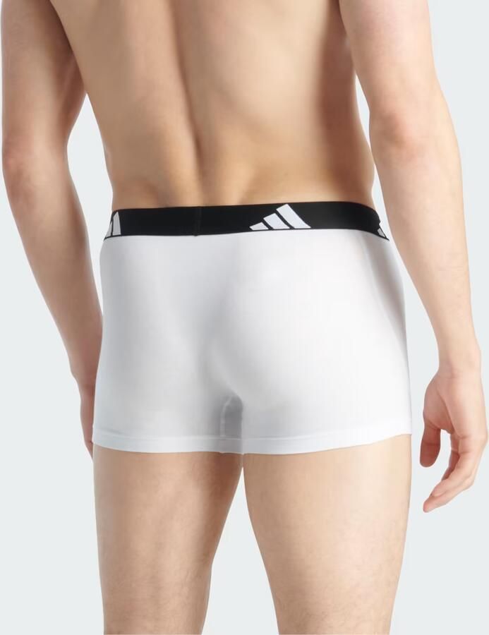 Adidas Sportswear Trunk Active Flex Cotton elastische logoband zonder opening single jersey-kwaliteit (Set van 3) - Foto 4