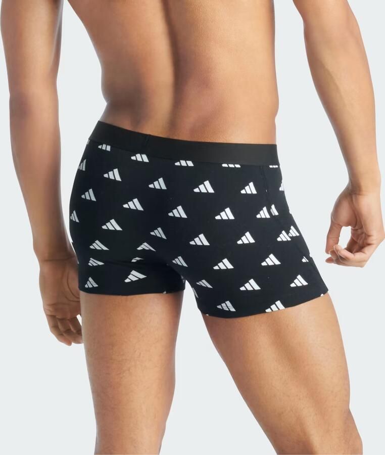 Adidas Sportswear Trunk Active Flex Cotton elastische logoband zonder opening single jersey-kwaliteit (Set van 3) - Foto 3