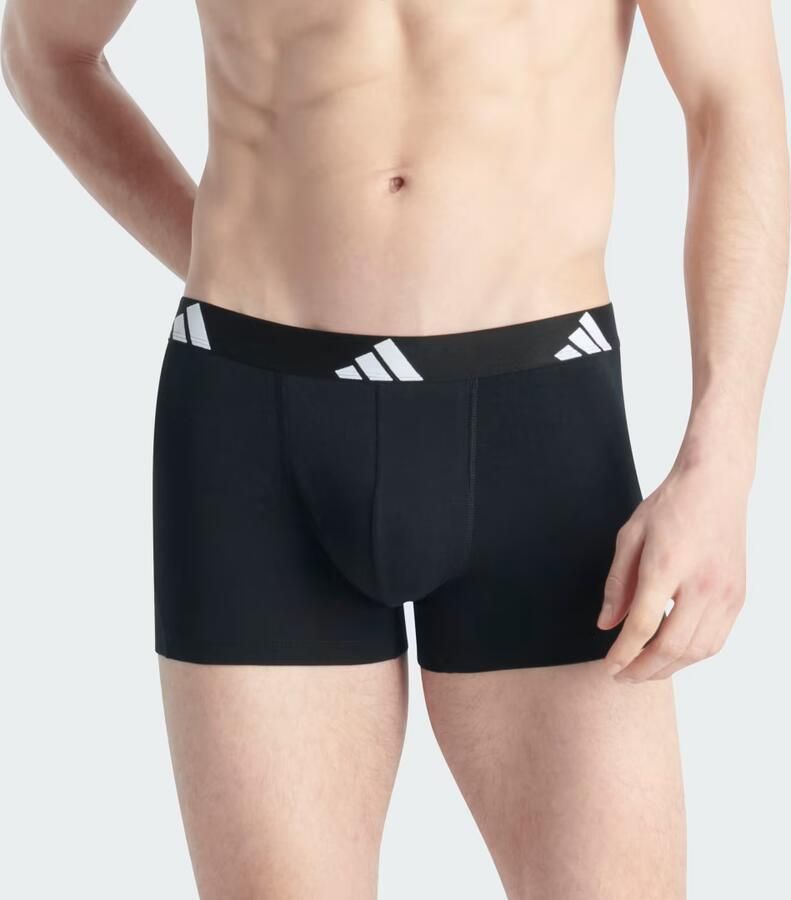 Adidas Sportswear Trunk Active Flex Cotton Multipack elastisch logoband zonder ingreep (Set van 5) - Foto 2