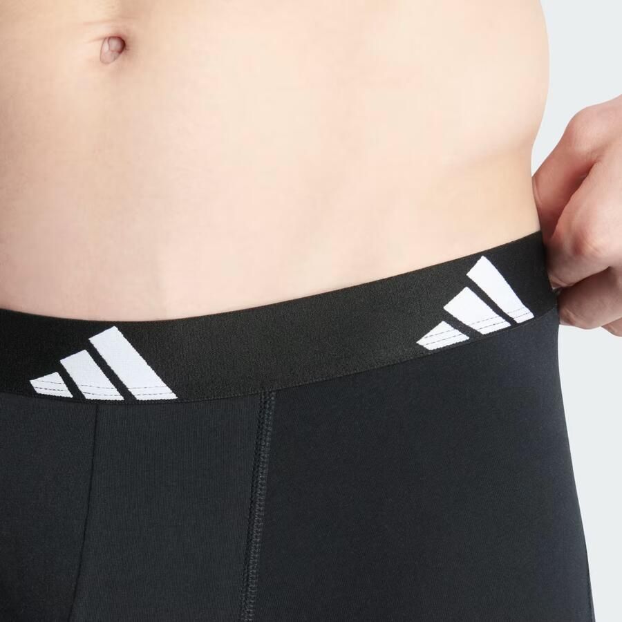 Adidas Sportswear Trunk Active Flex Cotton Multipack elastisch logoband zonder ingreep (Set van 5) - Foto 3