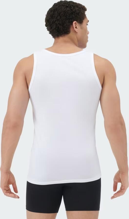 Adidas Sportswear Tanktop Active Flex Cotton Katoenmix elastisch ronde hals (Set van 2) - Foto 3