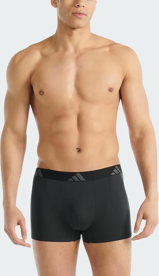 Adidas ACTIVE MICRO STRETCH NAADLOZE BOXERSHORT ONDERGOED 2 STUKS