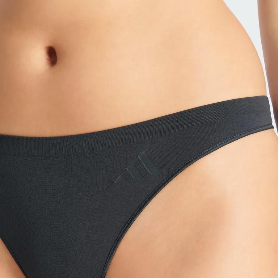 Adidas Sportswear Tanga Active Seamless naadloos elastisch zacht comfortabel multipack (Set van 3)