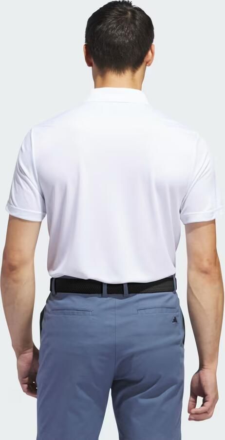 Adidas Adi Performance Poloshirt Wit- Heren Wit - Foto 5