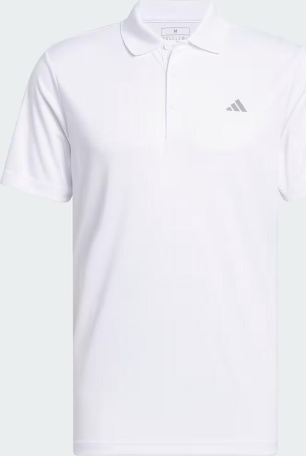 Adidas Adi Performance Poloshirt Wit- Heren Wit - Foto 4