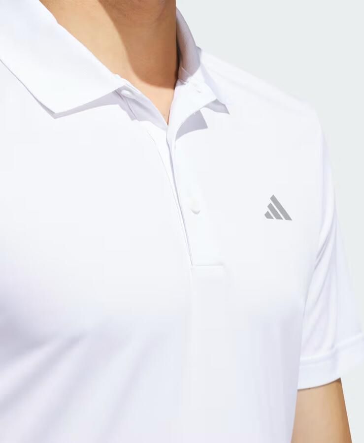 Adidas Adi Performance Poloshirt Wit- Heren Wit - Foto 2