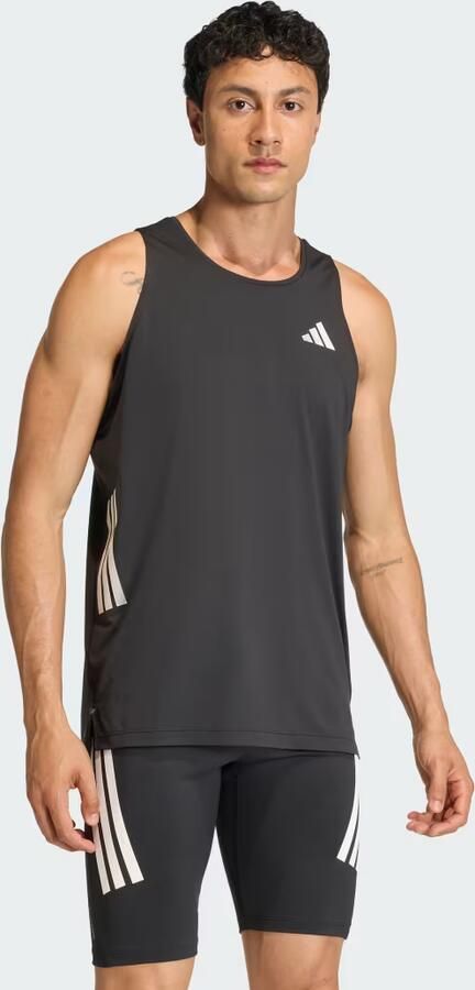 Adidas 365 3-Stripes Vest Zwart- Heren Zwart - Foto 4
