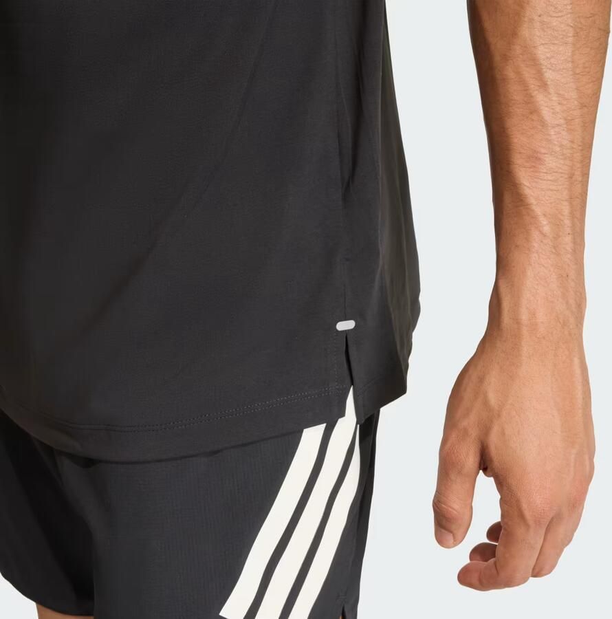 Adidas 365 3-Stripes T-Shirt Zwart- Heren Zwart