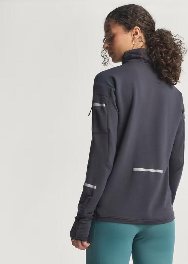 Adidas Adi365 CLIMAWARM+ Hardlooplongsleeve met Halflange Rits - Foto 6