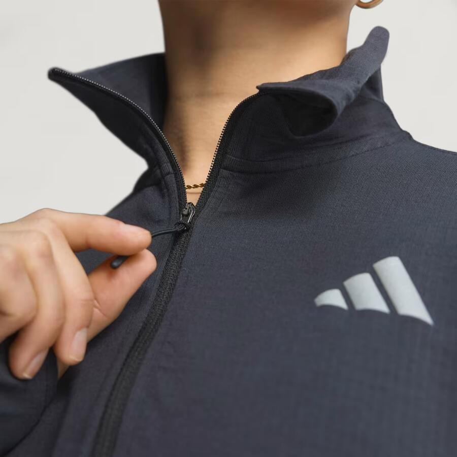 Adidas Adi365 CLIMAWARM+ Hardlooplongsleeve met Halflange Rits - Foto 4
