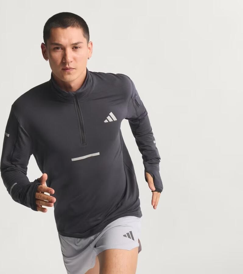 Adidas Adi365 CLIMAWARM+ Hardloopsweater met Halflange Rits