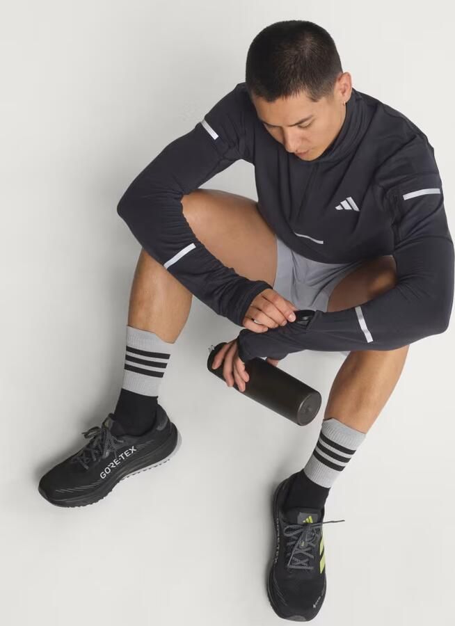 Adidas Adi365 CLIMAWARM+ Hardloopsweater met Halflange Rits - Foto 6