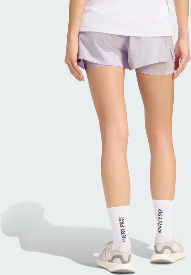 Adidas Training Regular fit sportshorts met logoprint model 'ADI365 2i1 W' - Foto 5