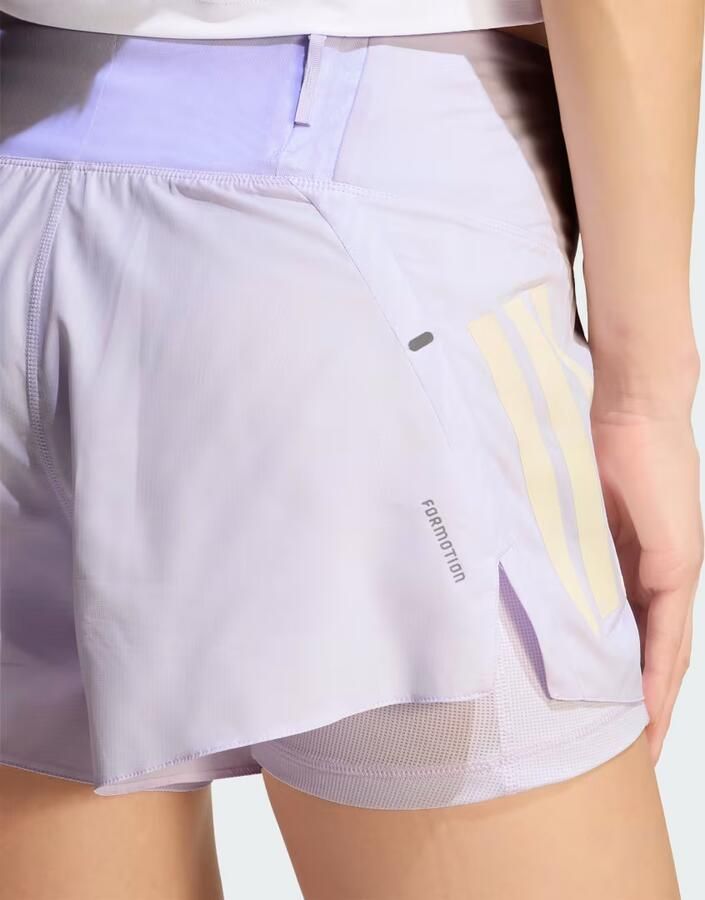 Adidas Training Regular fit sportshorts met logoprint model 'ADI365 2i1 W' - Foto 3