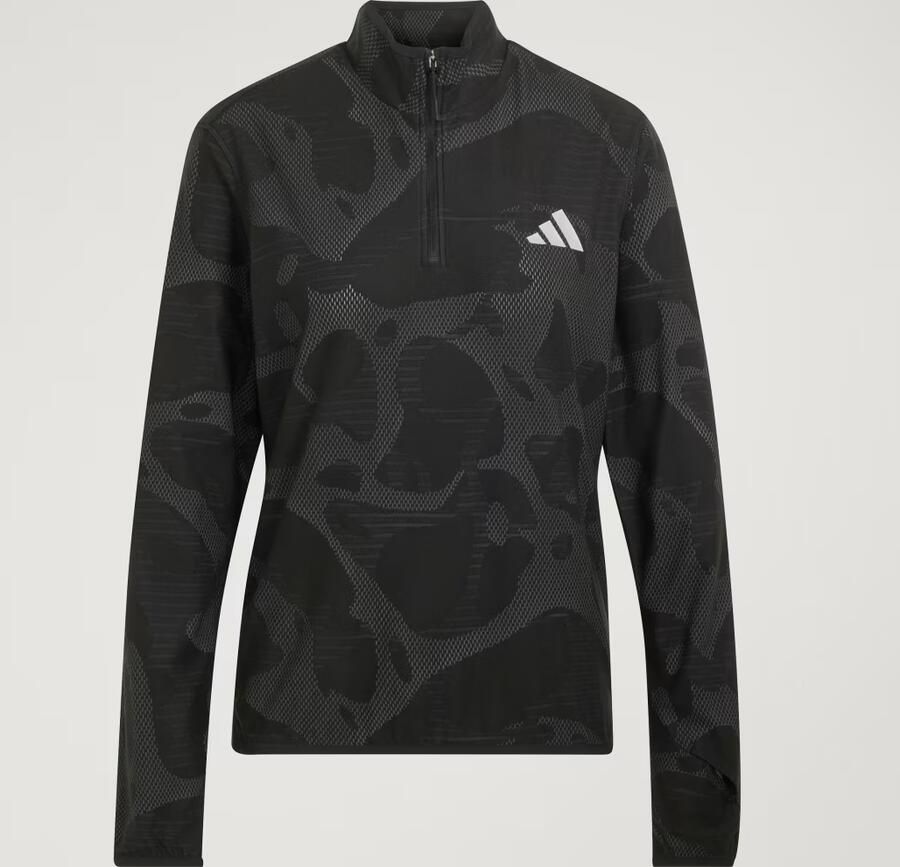 Adidas adi365 Hardloopshirt met Halflange Rits - Foto 4