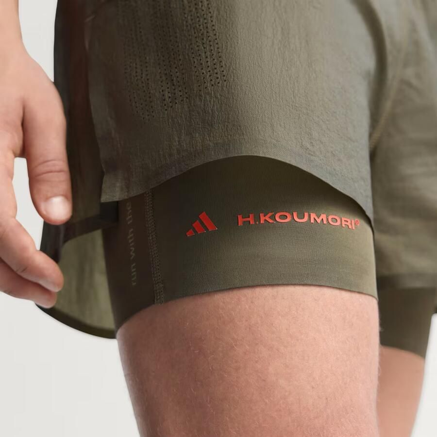 Adidas Adi365 H.Koumori Running 2-In-1 Short - Foto 2