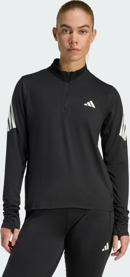 Adidas Sweater Vêtement Adi365 Iconic Running demi-zip en polyester - Foto 2