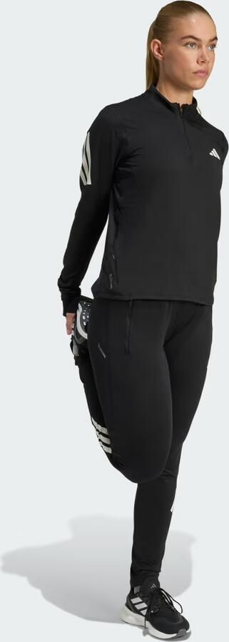Adidas Sweater Vêtement Adi365 Iconic Running demi-zip en polyester - Foto 6