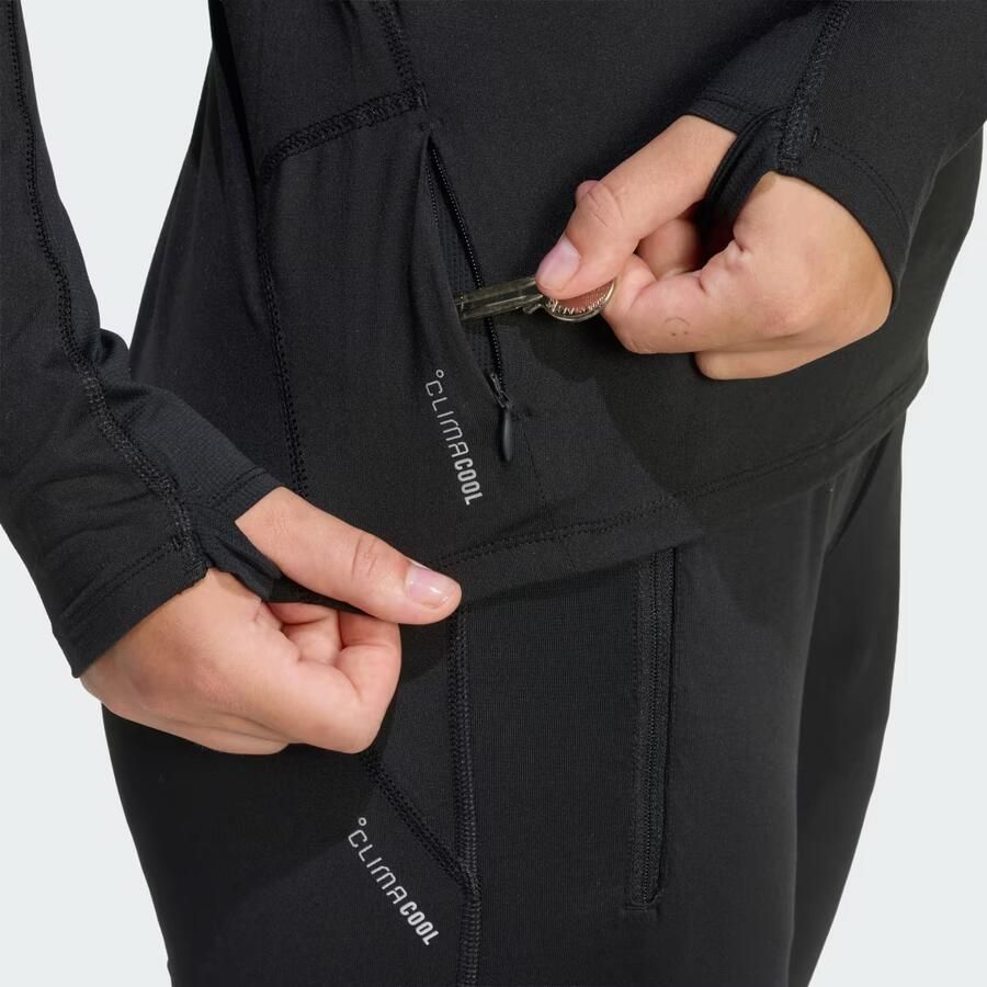 Adidas Sweater Vêtement Adi365 Iconic Running demi-zip en polyester - Foto 3