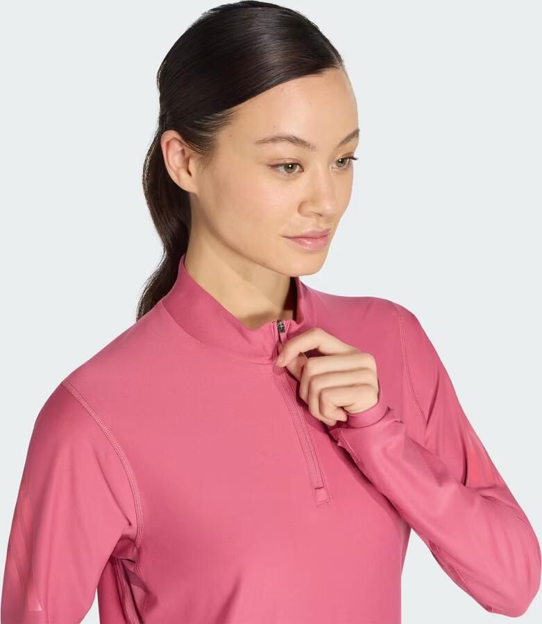 Adidas adi365 Iconic Hardloopsweater met Halflange Rits - Foto 3