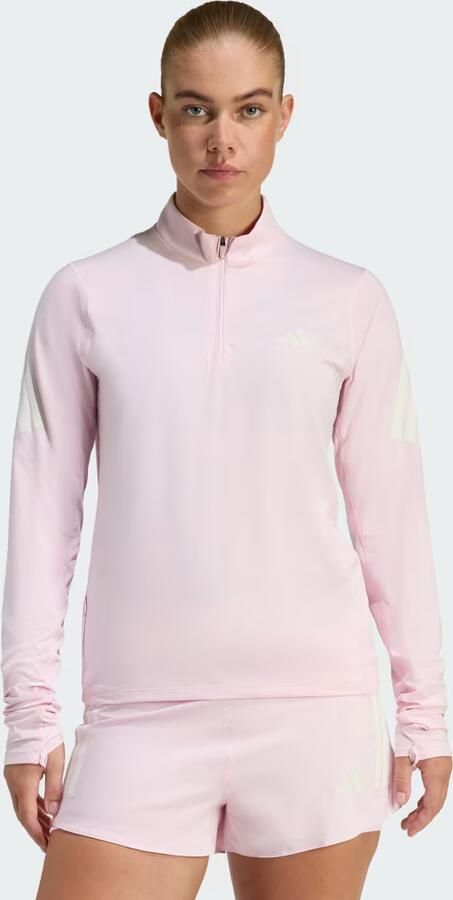 Adidas adi365 Iconic Hardloopsweater met Halflange Rits - Foto 2