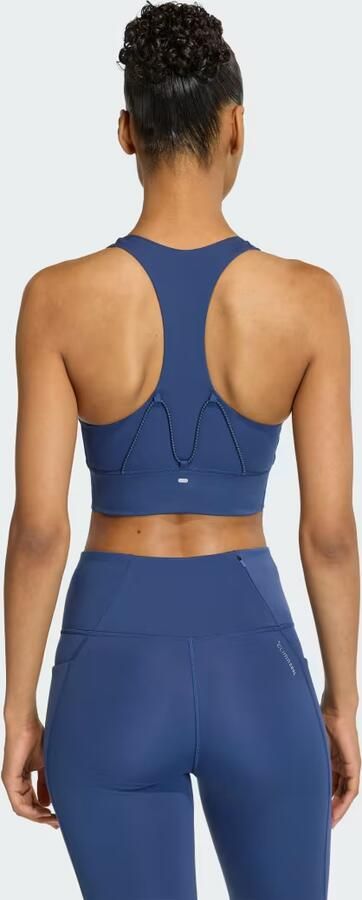 Adidas adi365 Medium Support Hardloopbeha met Zakjes - Foto 6