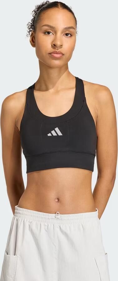 Adidas adi365 Medium Support Hardloopbeha met Zakjes - Foto 2