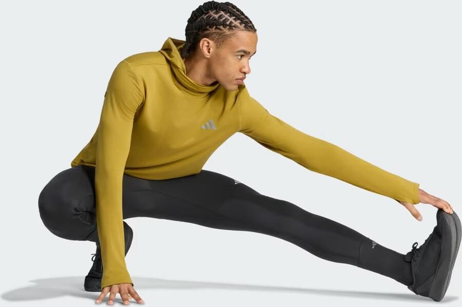 Adidas adi365 Running Basic Winterized Sportjack met Lange Mouwen en Capuchon - Foto 4