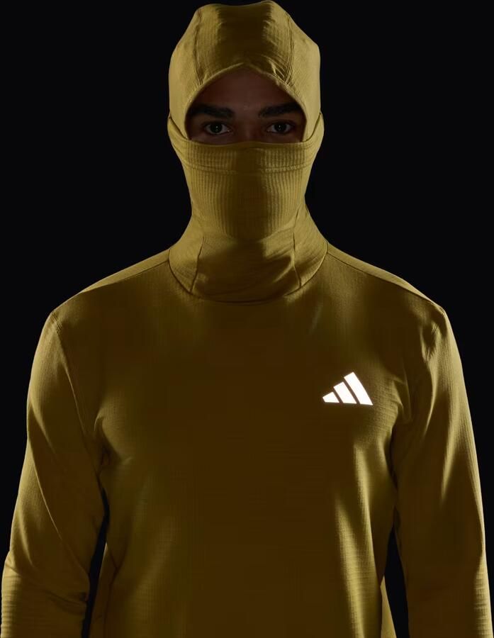 Adidas adi365 Running Basic Winterized Sportjack met Lange Mouwen en Capuchon - Foto 2
