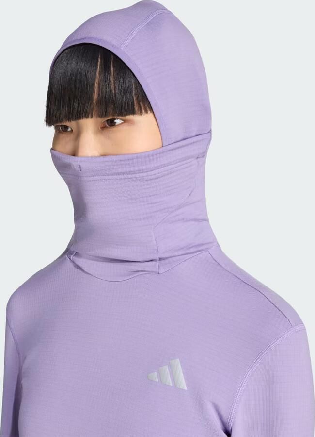 Adidas adi365 Running Essentials Winterised Hooded Sportjack met Lange Mouwen - Foto 3