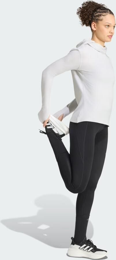 Adidas adi365 Running Essentials Winterised Hooded Sportjack met Lange Mouwen - Foto 4