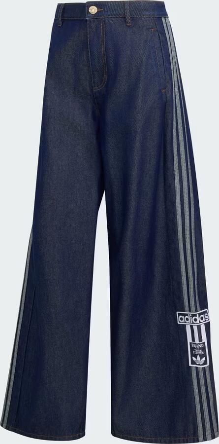 Adidas ADIBREAK MID RISE DENIM BROEK MET WIJDE PIJPEN - Foto 5