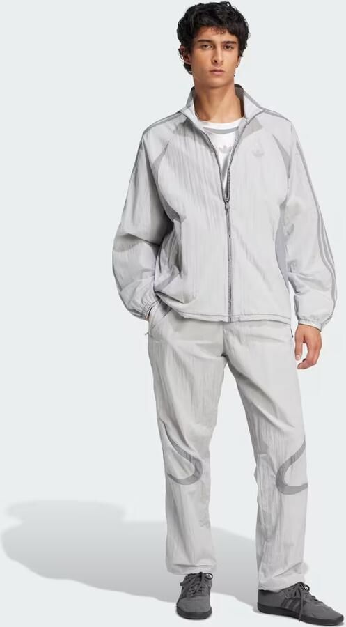 Adidas Adicolor 2000s Woven Trainingsbroek Grijs- Heren Grijs - Foto 4