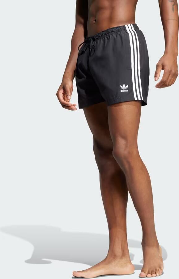 Adidas Adicolor 3-Stripes 5-inch Zwemshort Zwart- Heren Zwart - Foto 6