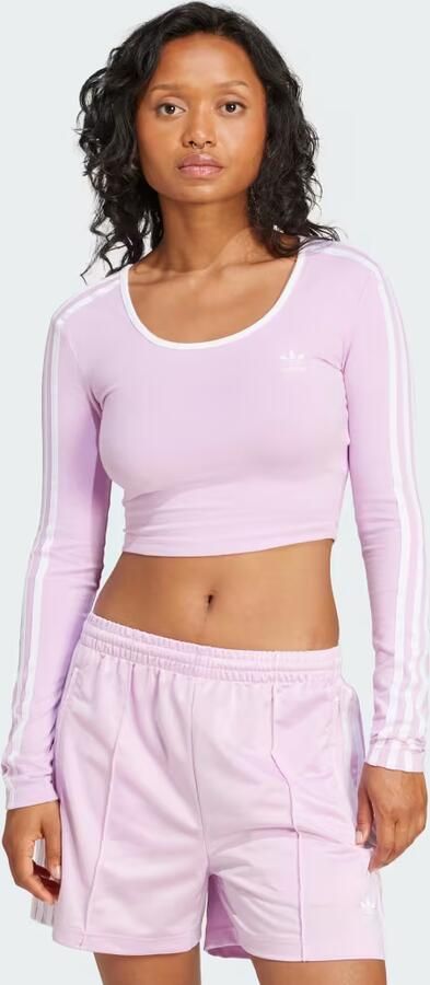 Adidas Originals Shirt met lange mouwen 3S LS CROP - Foto 8