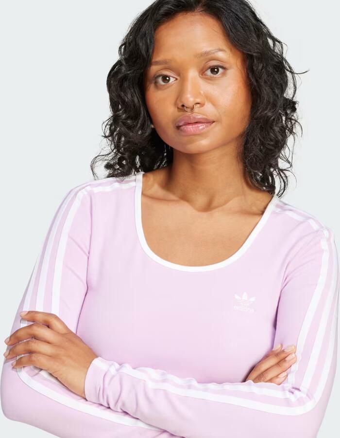 Adidas Originals Shirt met lange mouwen 3S LS CROP - Foto 3
