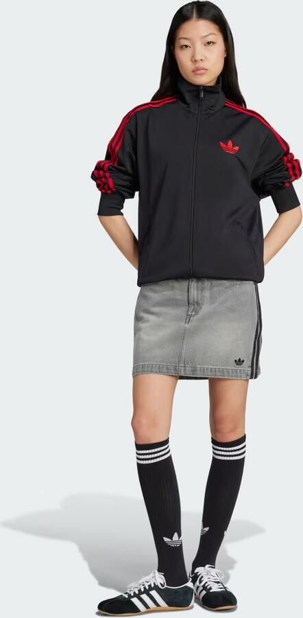 Adidas Originals Denim Mini Skirt Grijs- Dames Grijs - Foto 6