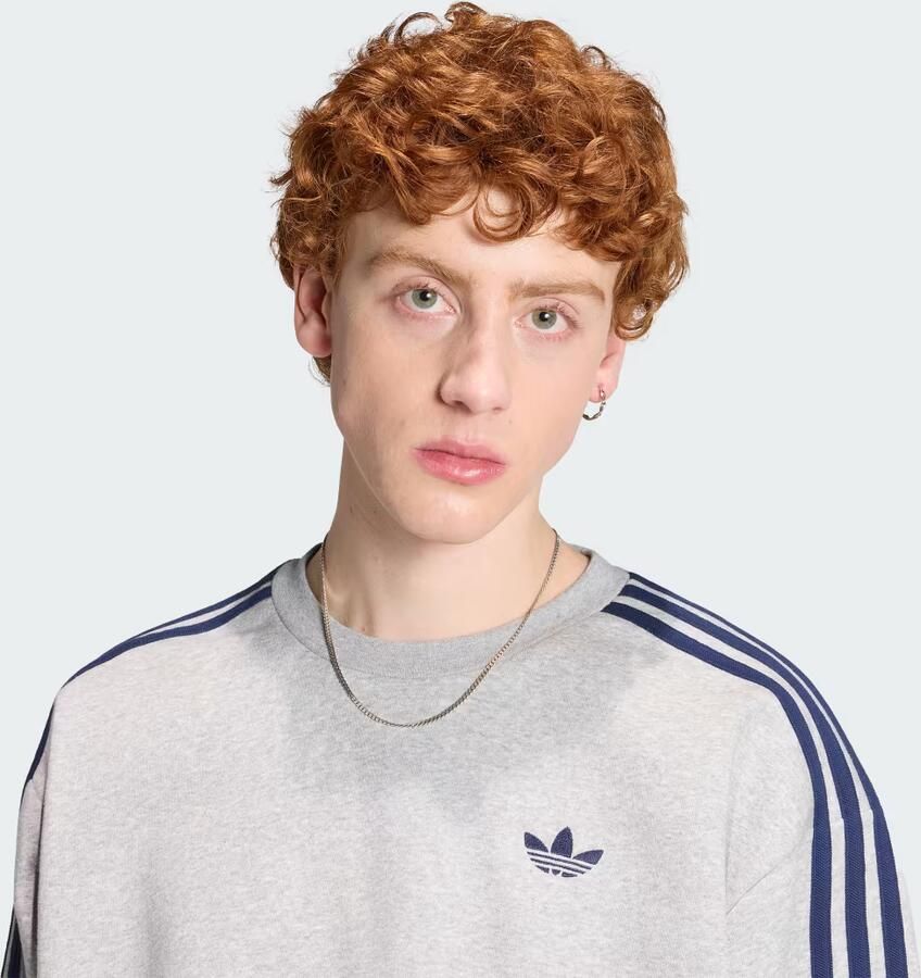 Adidas ADICOLOR 3-STRIPES OVERSIZED SWEATSHIRT - Foto 2
