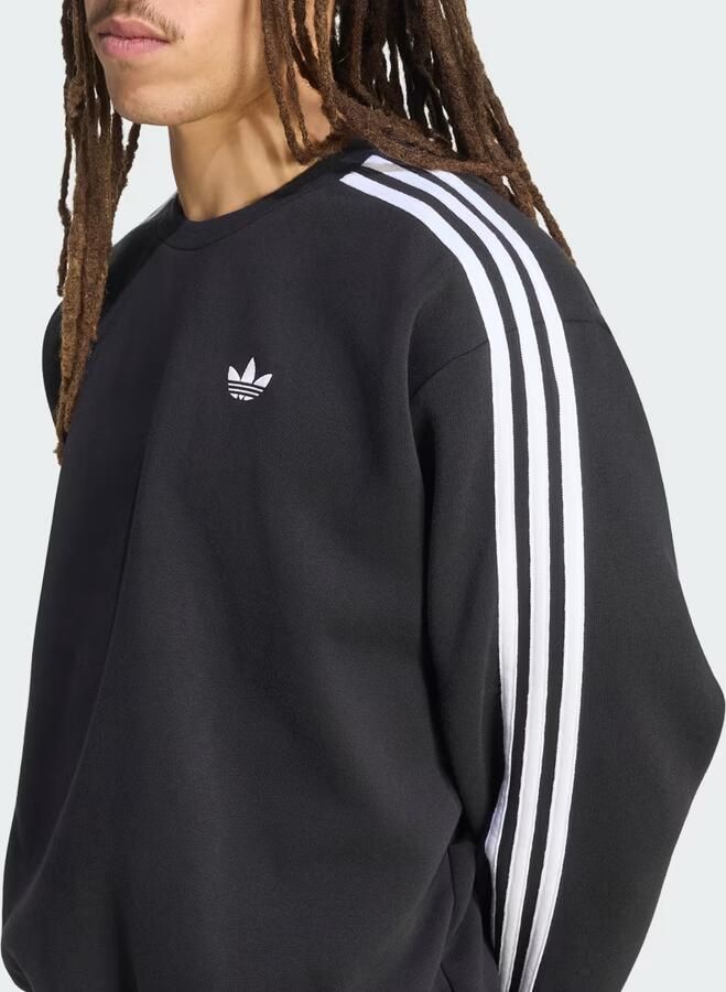 Adidas ADICOLOR 3-STRIPES OVERSIZED SWEATSHIRT - Foto 4