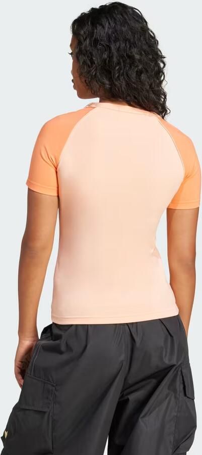 Adidas Adicolor 3-Stripes Raglan Slim-fit T-shirt - Foto 5