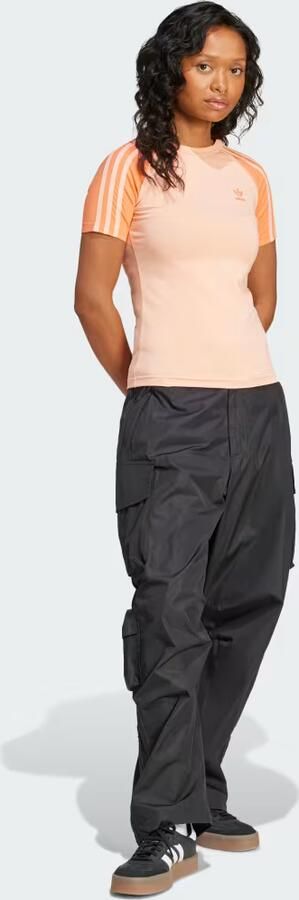 Adidas Adicolor 3-Stripes Raglan Slim-fit T-shirt - Foto 6