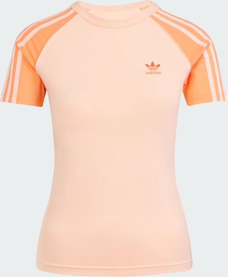 Adidas Adicolor 3-Stripes Raglan Slim-fit T-shirt - Foto 3
