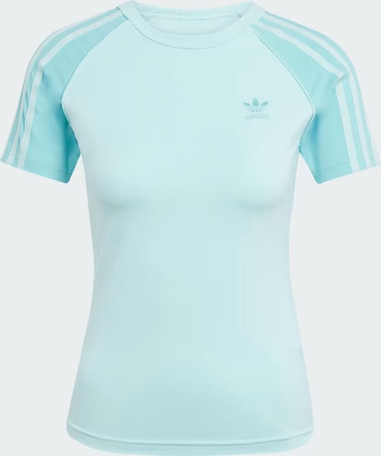 Adidas Adicolor 3-Stripes Raglan Slim-fit T-shirt - Foto 2