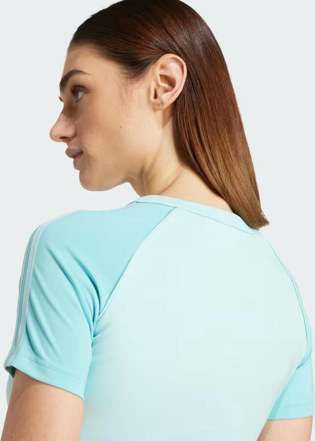 Adidas Adicolor 3-Stripes Raglan Slim-fit T-shirt - Foto 3