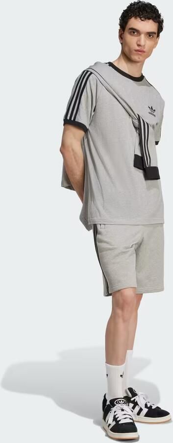 Adidas Originals Short 3-STRIPE SHORT Drie-strepen sweat shorts van zacht french terry materiaal (1-delig) - Foto 5