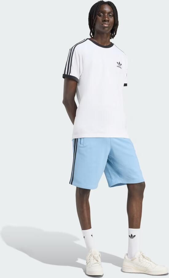 Adidas Originals Short 3-STRIPE SHORT Drie-strepen sweat shorts van zacht french terry materiaal (1-delig) - Foto 7