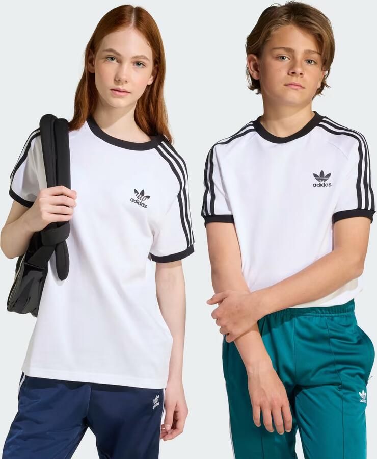 Adidas Originals T-shirt 3 STRIPE TEE drie-strepen shirt voor kinderen - Foto 4