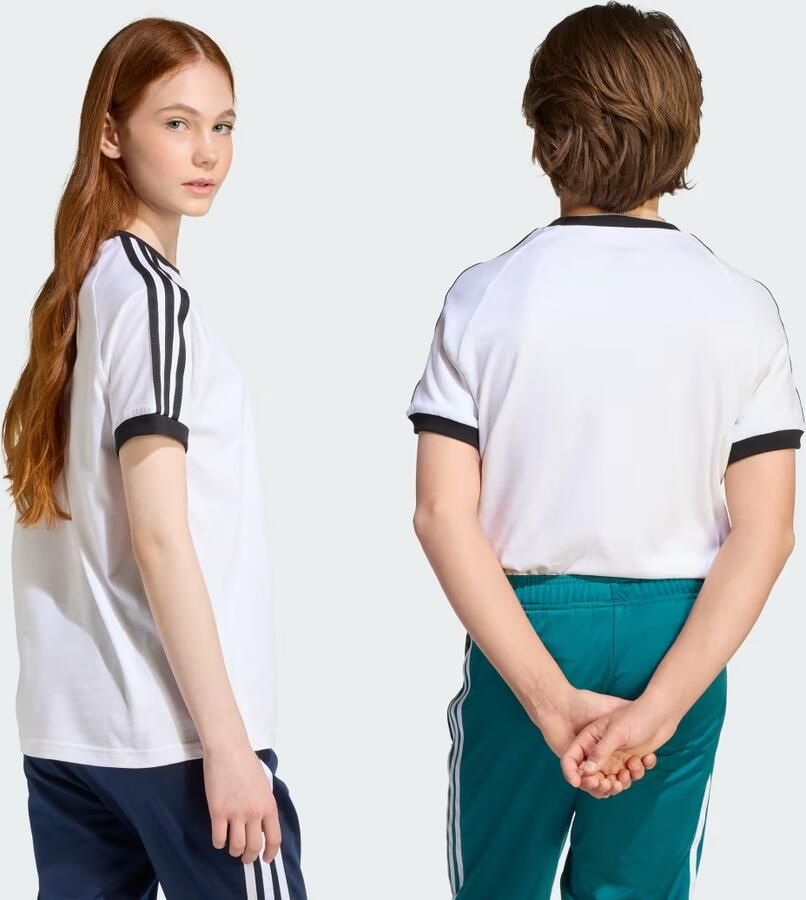 Adidas Originals T-shirt 3 STRIPE TEE drie-strepen shirt voor kinderen